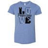3413Y Youth Extra Soft Tri-blend Tee Thumbnail